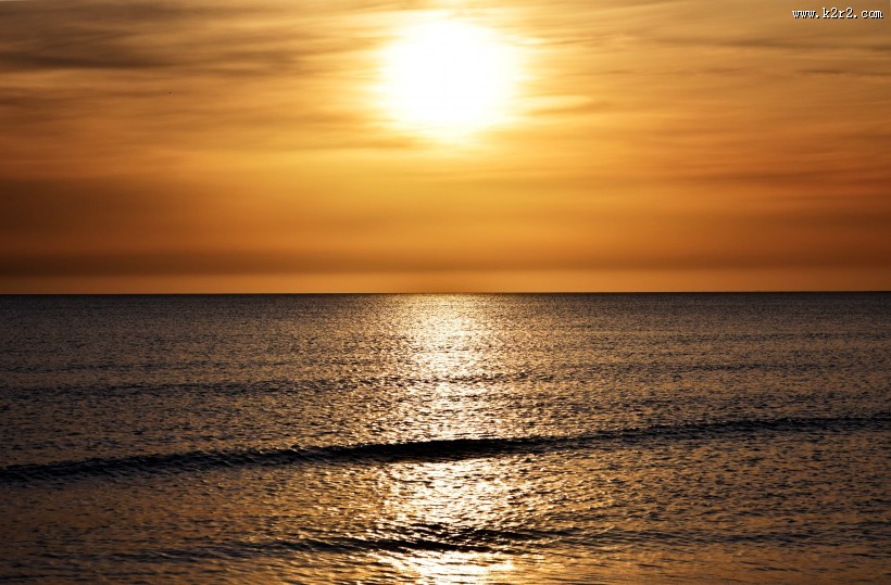 美丽的夕阳风景图片