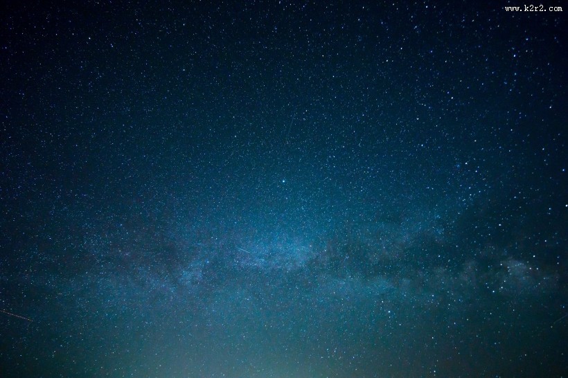 梦幻的星空图片