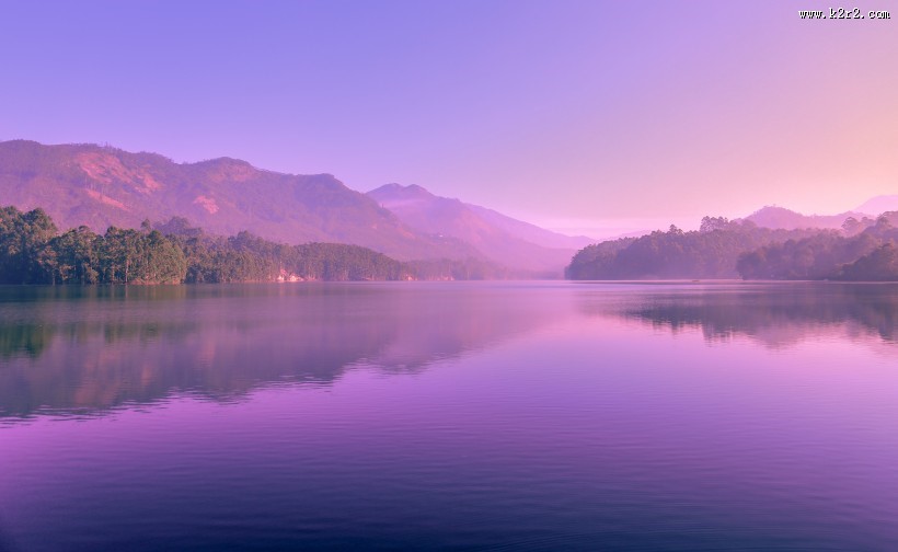 美丽的湖泊图片