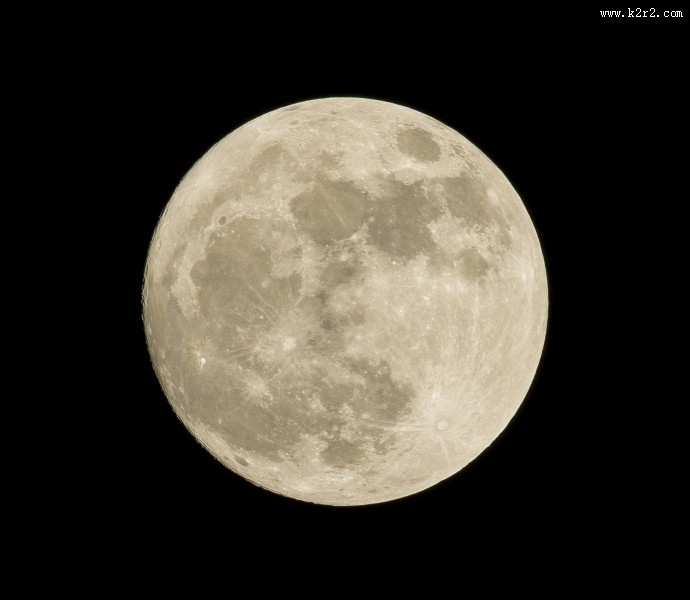 圆圆的月亮图片大全