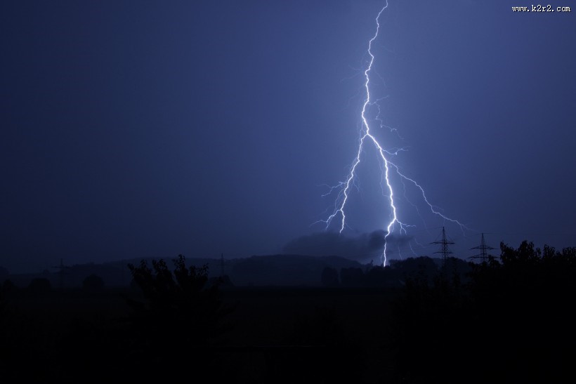 惊天动地的雷电图片大全
