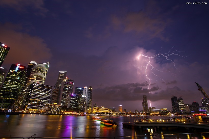 惊天动地的雷电图片大全