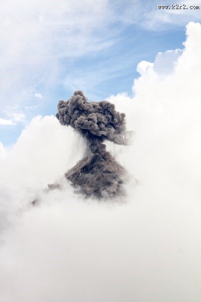 火山爆发图片大全
