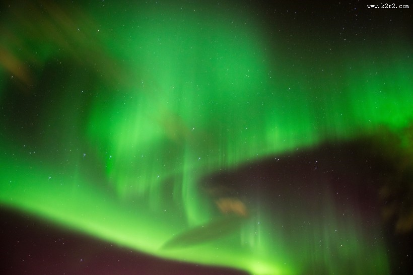 美丽的极光图片大全