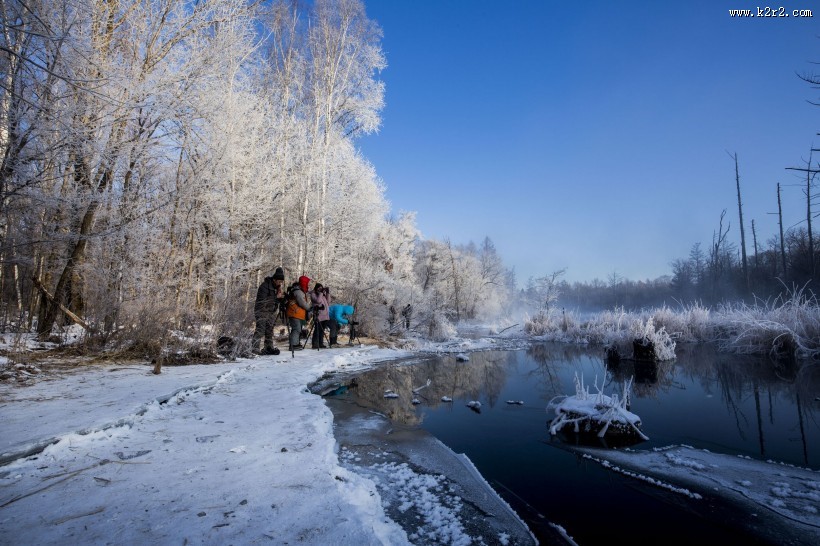 唯美的雾淞风景图片大全