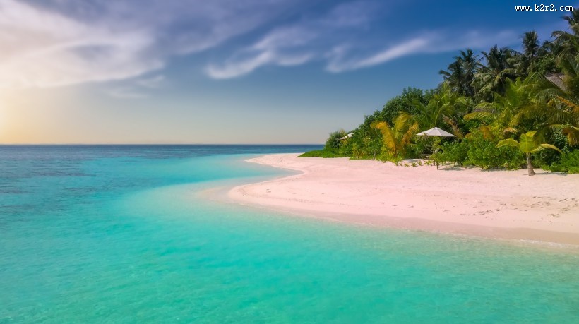 美丽的海滩图片