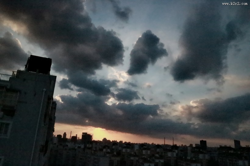 天空的乌云图片