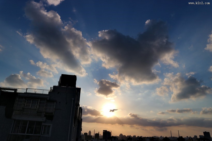 天空的乌云图片