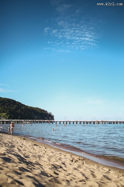 午后的海边图片