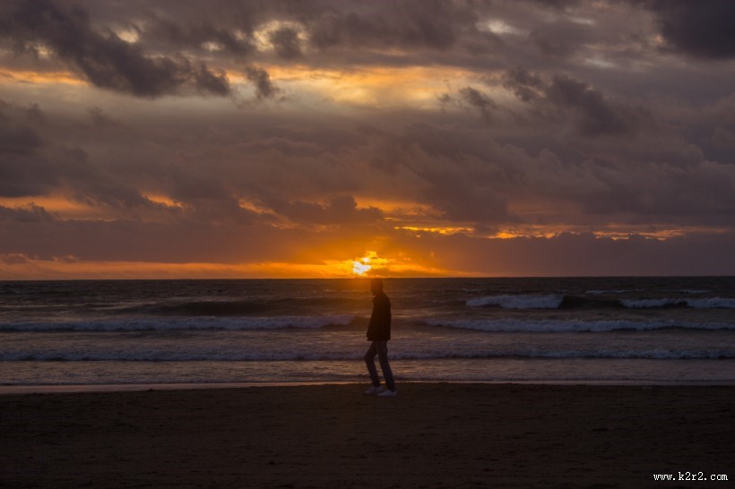 唯美夕阳黄昏落日风景图片大全