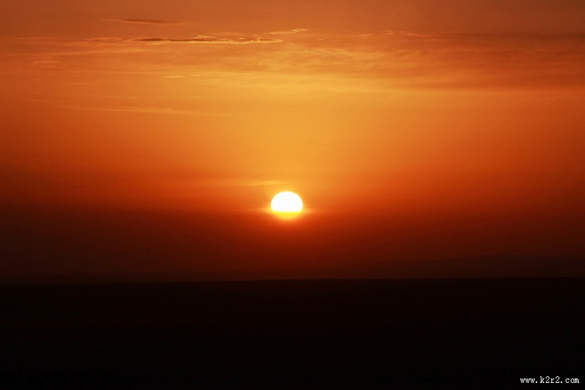 唯美夕阳黄昏落日风景图片大全