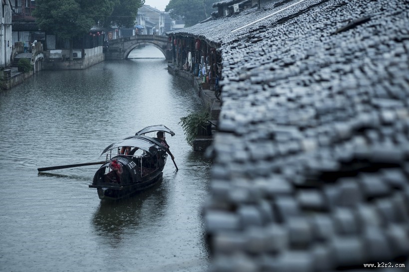 唯美的下雨天的图片