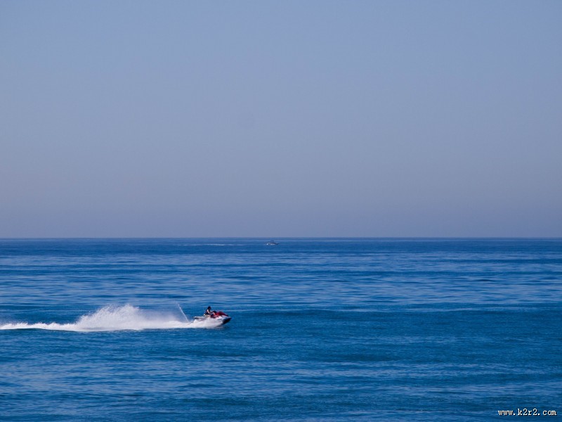 蔚蓝的大海图片