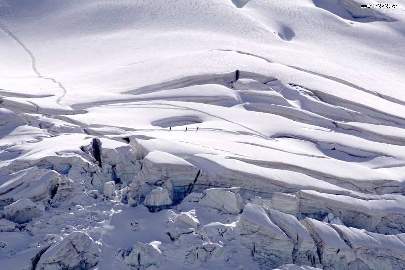 洁白无瑕的雪景图片大全