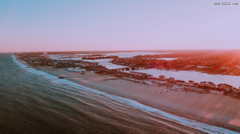 美丽的沙滩图片