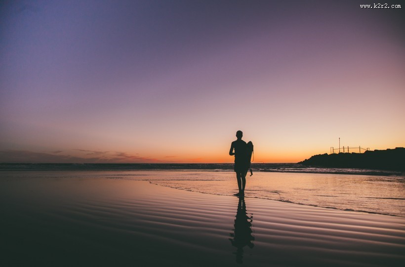 美丽的沙滩图片