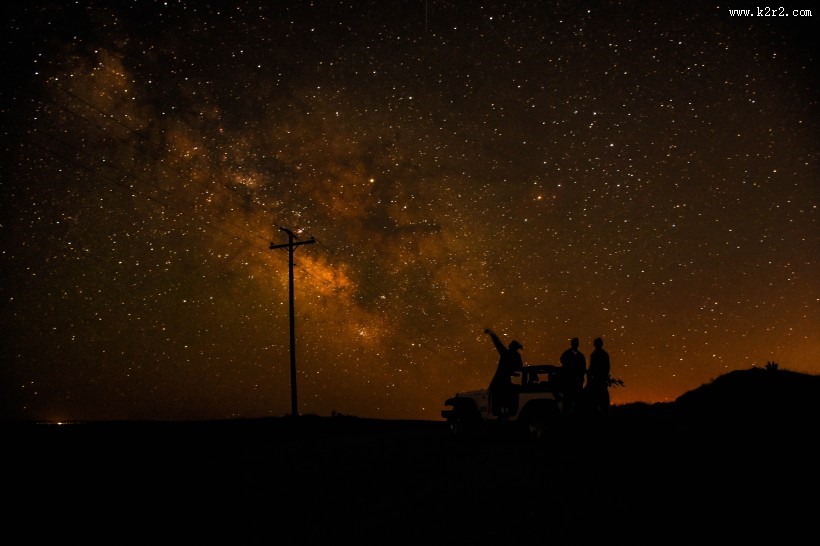 梦幻的星空图片大全