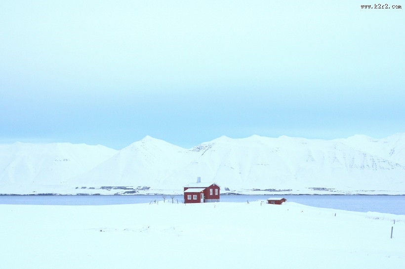 白雪皑皑的美景图片大全