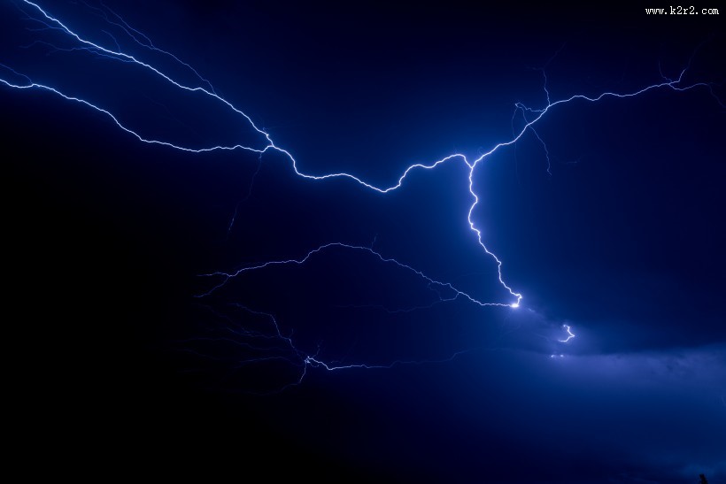 可怕的闪电图片