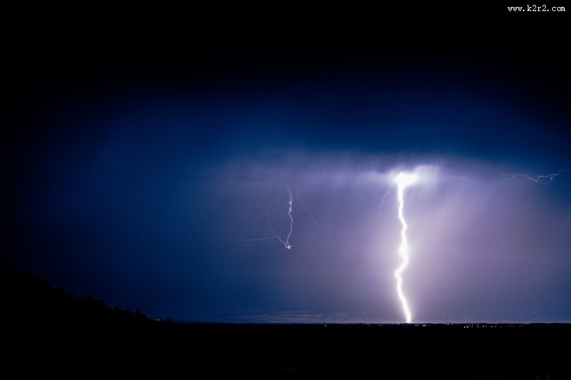 可怕的闪电图片