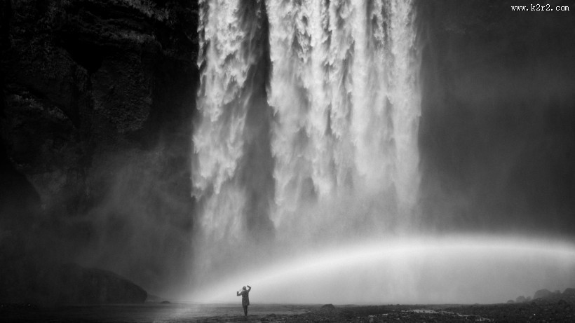 气势磅礴的瀑布图片大全