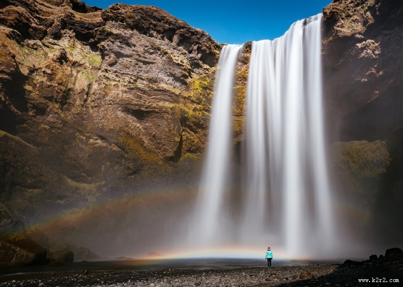 气势磅礴的瀑布图片大全