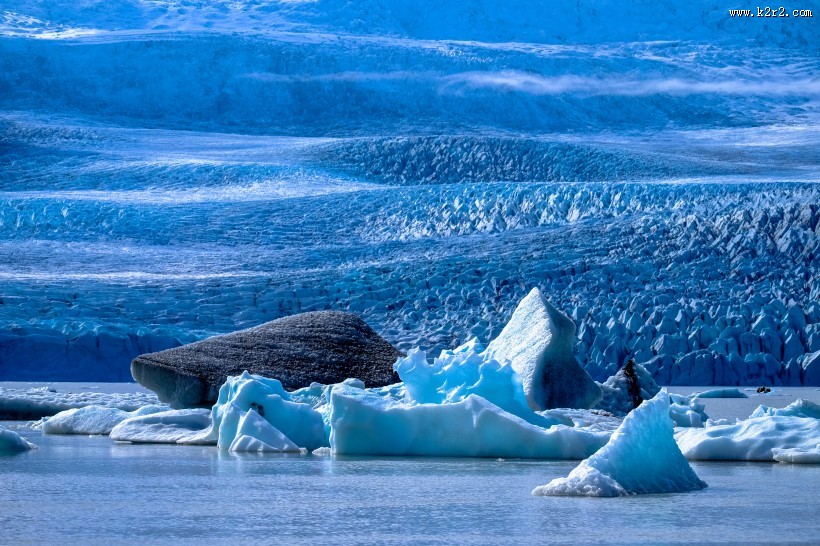 壮美的冰川图片