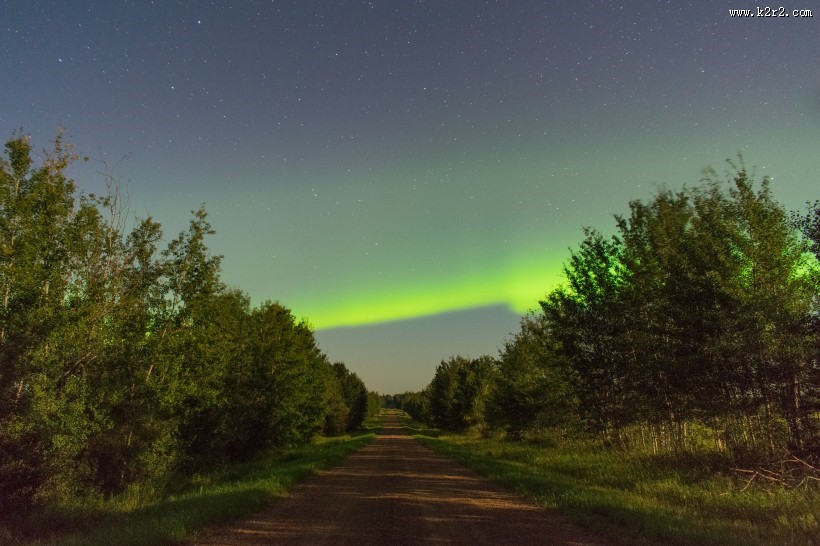 美丽梦幻的极光图片