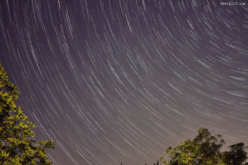 星轨高清图片