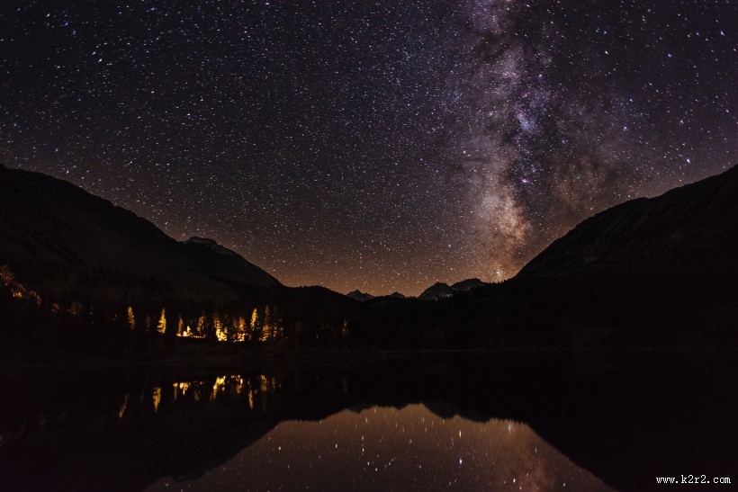 美丽的夜空图片