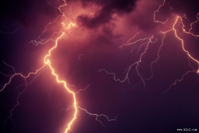 恐怖的闪电图片大全