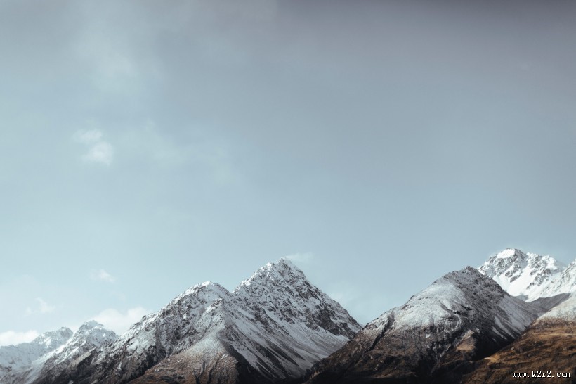 雪山美景图片