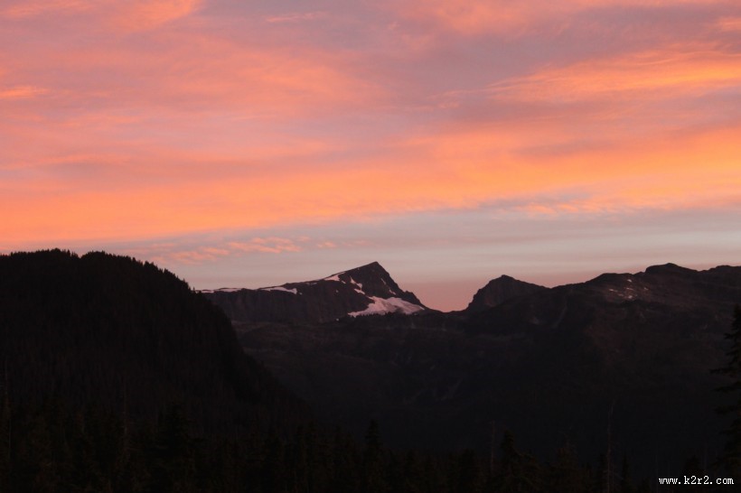 黄昏时天空美景图片