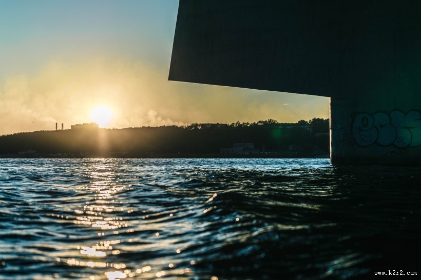 水面的波纹图片