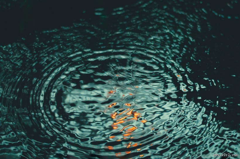 水面的波纹图片