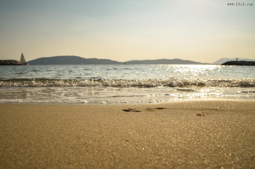 美丽的海滩图片