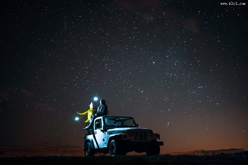 美丽的星空银河图片大全