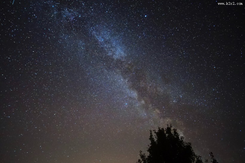 美丽的星空银河图片大全