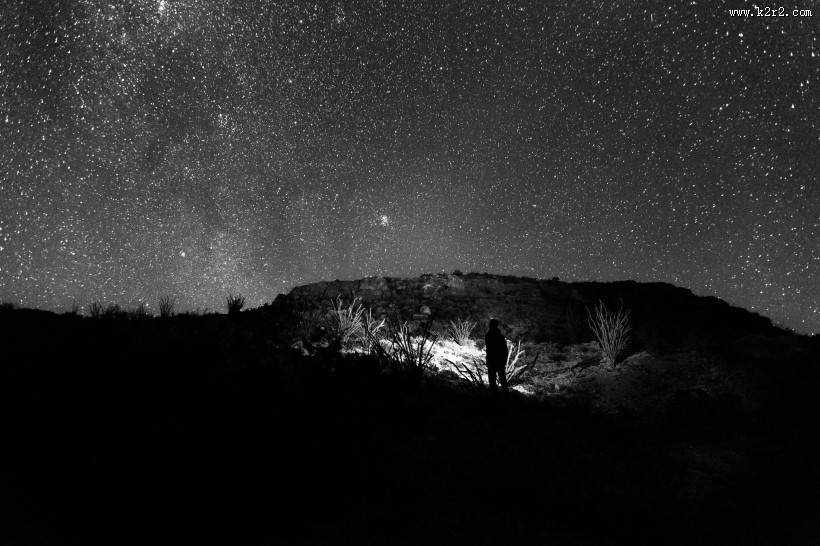 美丽的星空银河图片大全