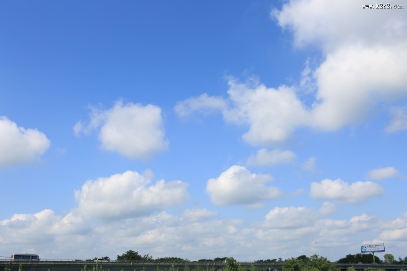 好看的蓝天白云图片