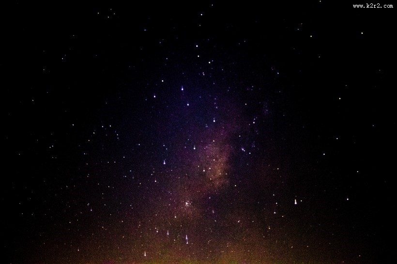 夜晚闪耀的星空图片大全