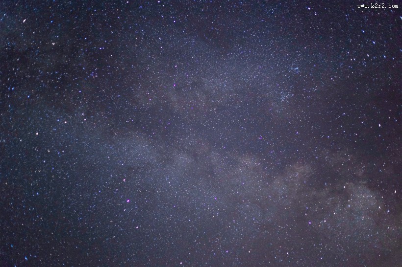 夜晚闪耀的星空图片大全