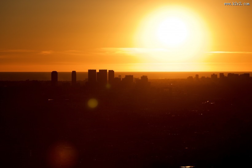 日落时的美丽风景图片大全