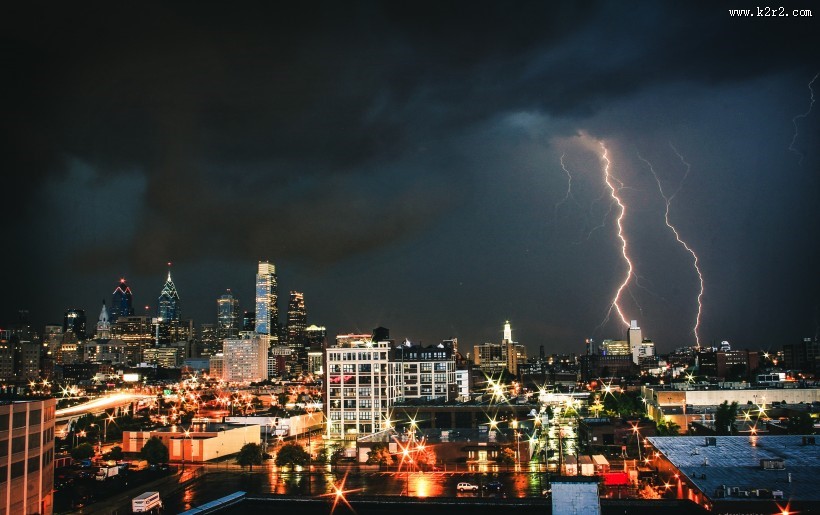 可怕的闪电图片大全