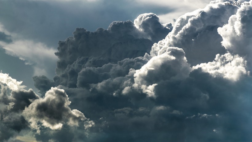 天空中的云朵图片大全