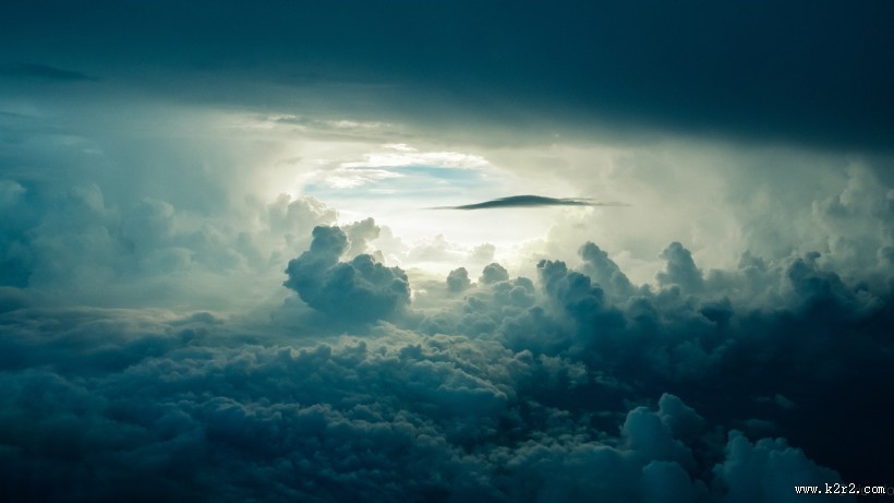 高空中的云层图片大全