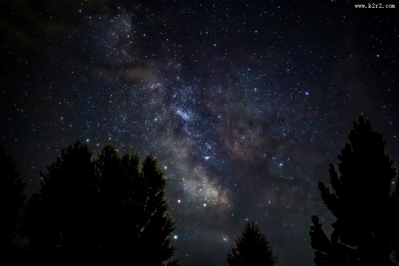 神秘的星空图片