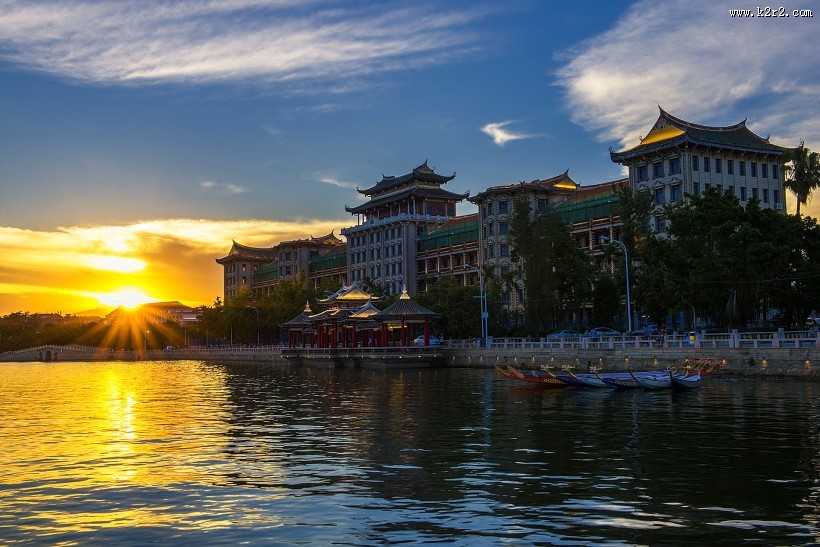 魅力迷人夜色图片