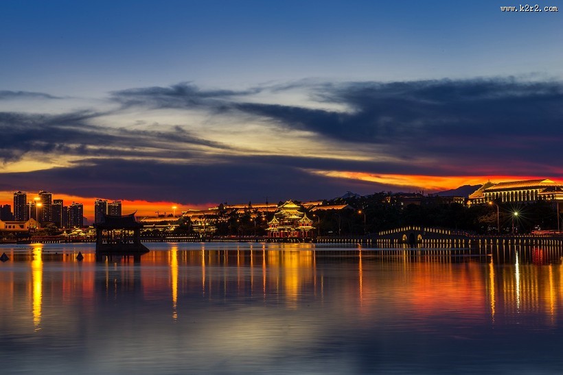 魅力迷人夜色图片