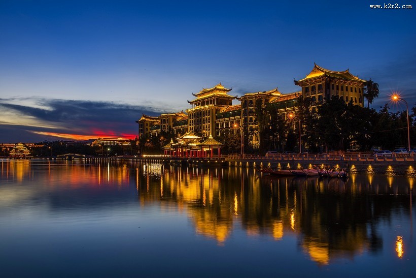 魅力迷人夜色图片